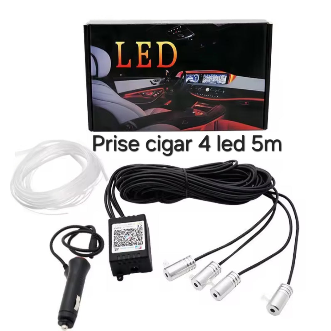 Lumières flexibles en fil 12V