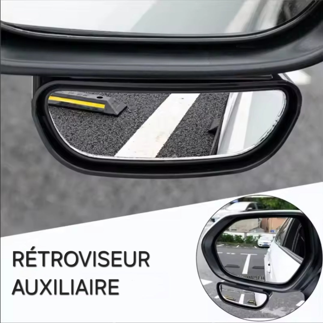 Miroir grand angle réglable